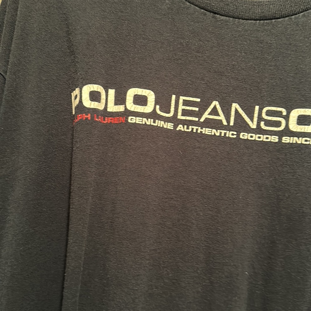 Long sleeve polo t shirt - Picture 3 of 4